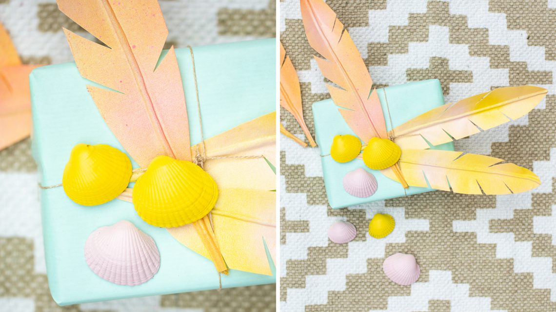 DIY Boho Federn – Dekoration zur Hochzeit