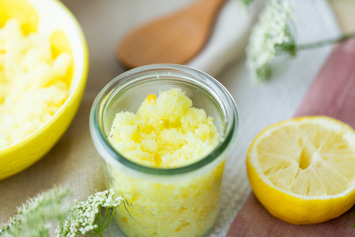 Salz Oder Zucker Peeling