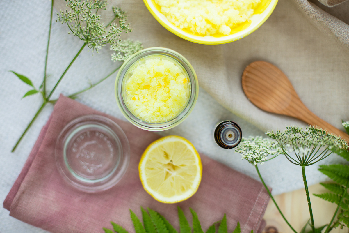 Zucker Peeling selber machen DIY Kosmetik DIY Blog Doityourself Anleitungen zum