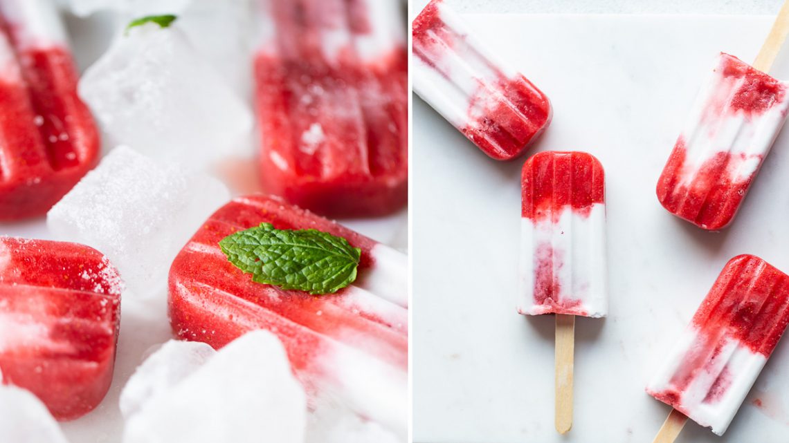 Fruchtiger Genuss am Stiel – Eis aus Erdbeeren selber machen