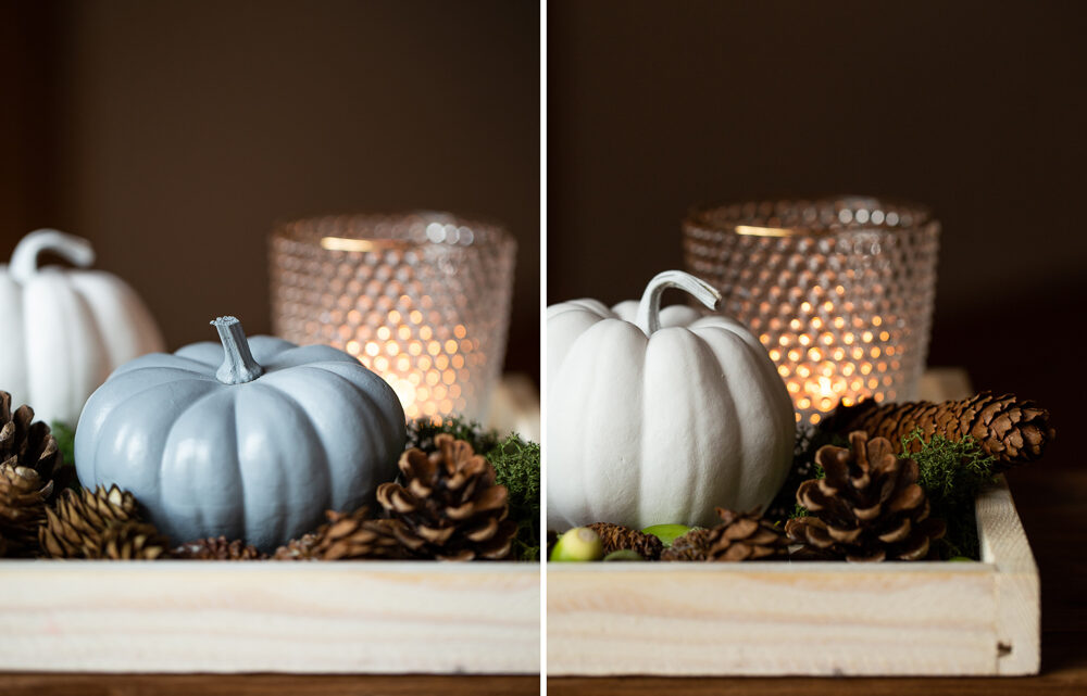 Herbst DIY: Kürbis Deko im Skandi Look selber machen