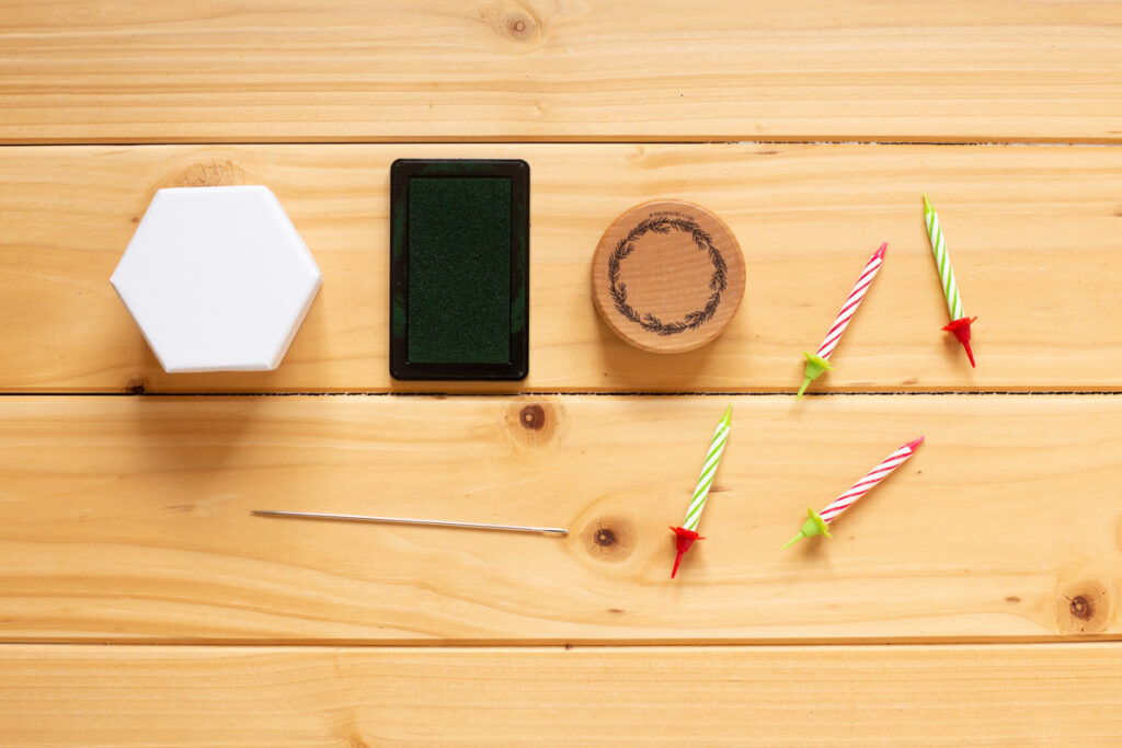 DIY Mini Adventskranz selber machen - Weihnachten to go mit Anleitung