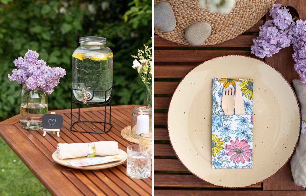 DIY Ideen für ein Sommer Picknick zu Hause [Werbung] DIY