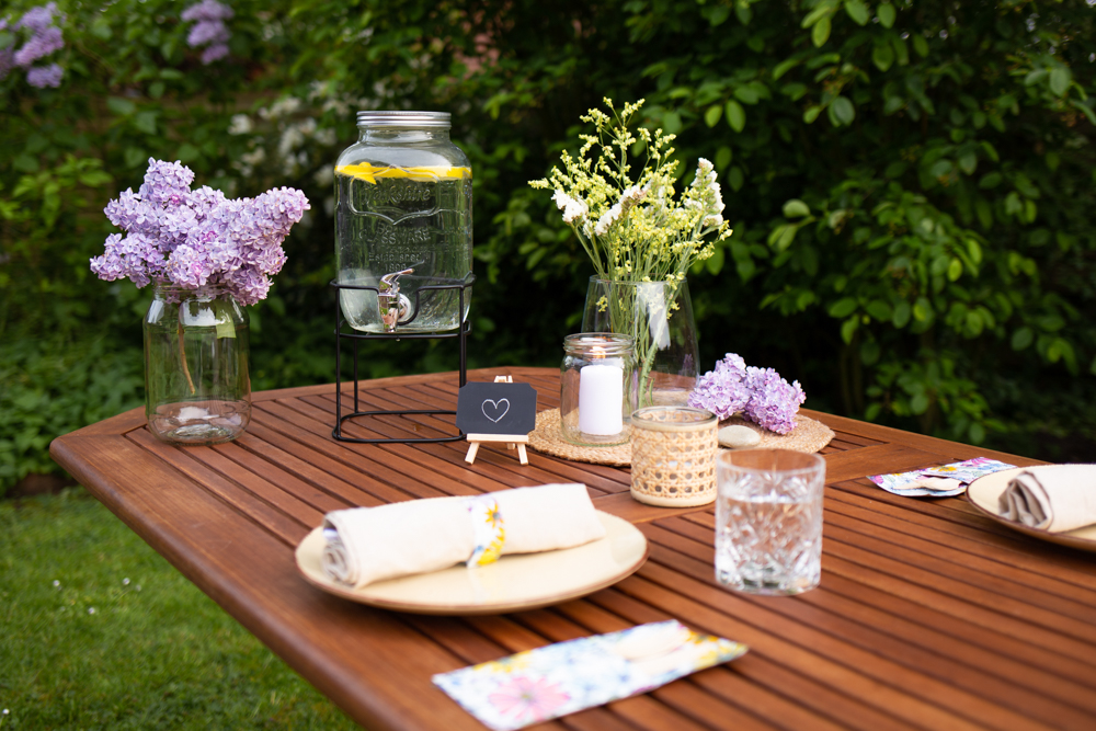 DIY Ideen für ein Sommer Picknick zu Hause