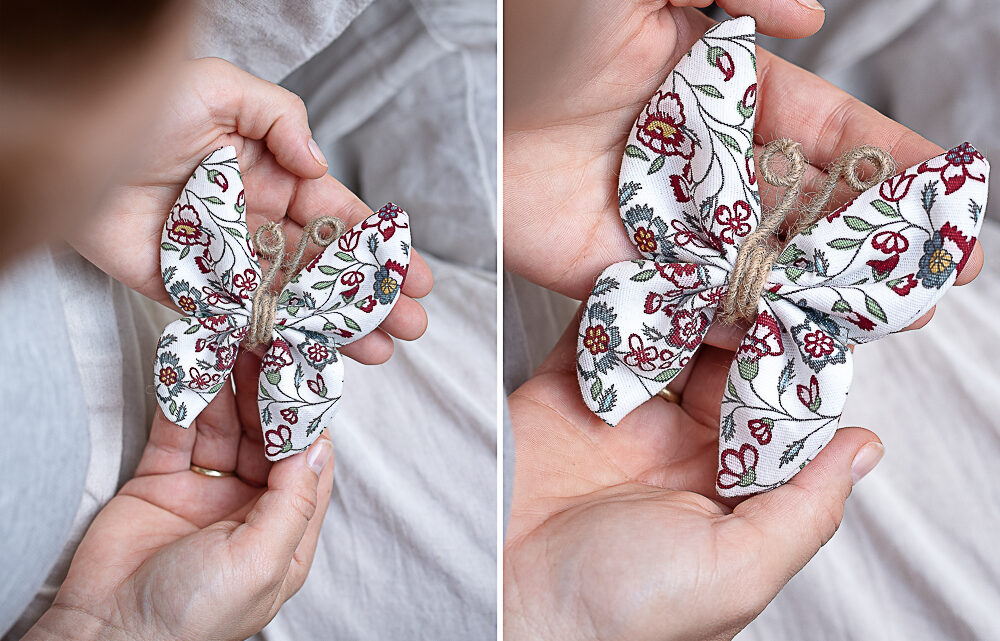 DIY Schmetterlinge nähen ohne Schnittmuster