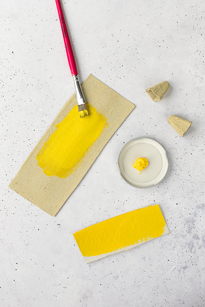 Osterglocken aus Eierkarton basteln - DIY Upcycling Idee