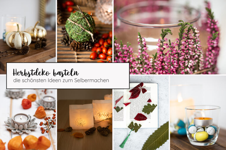 Herbstdeko Basteln - Die Schönsten DIY Anleitungen - DIY Blog | Do-it ...