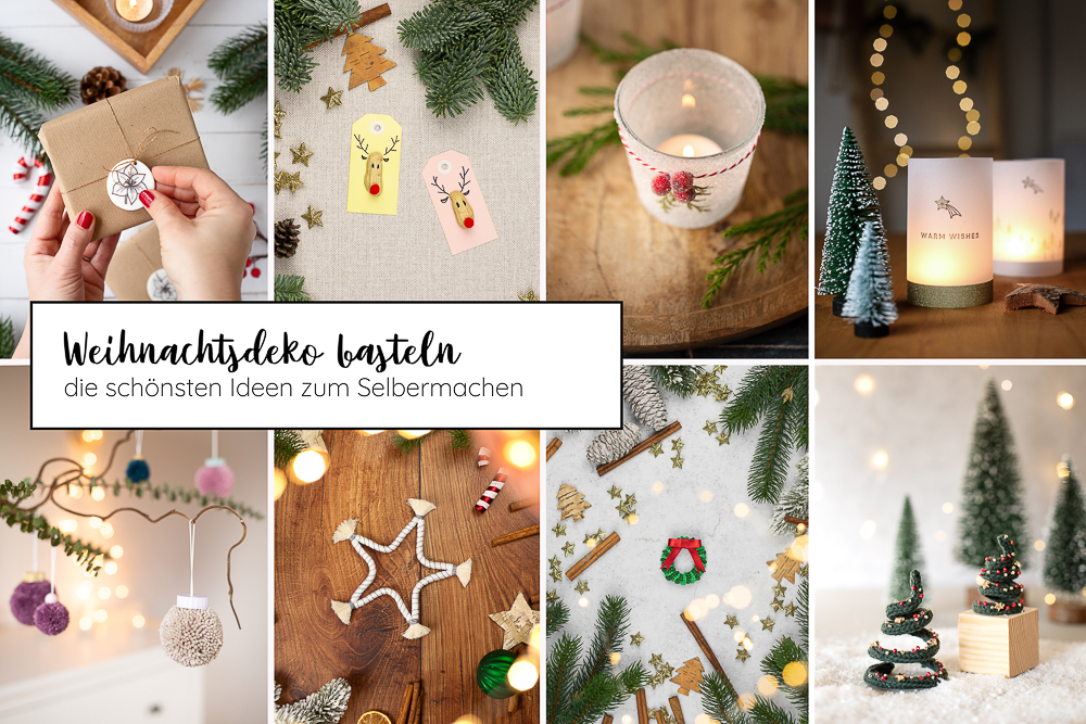 Weihnachtsdeko Basteln Die Sch nsten DIY Anleitungen DIY Blog Do